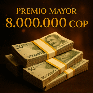 PREMIO MAYOR 8.000.000 COP