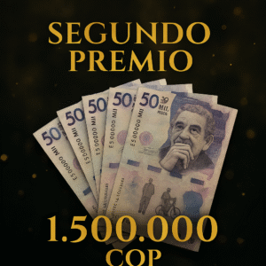 SEGUNDO PREMIO 1.500.000 COP